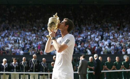 Afortunadamente para los fans Andy Murray se llevó el título, convirtiéndose en el primer británico en ganar en Wimbledon en 77 años