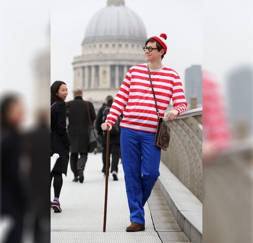 ¿Dónde está Wally? En el carnaval, gracias a ti