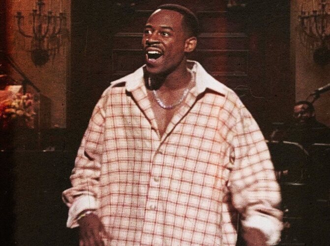 Martin Lawrence durante la apertura de 'SNL' como anfitrión