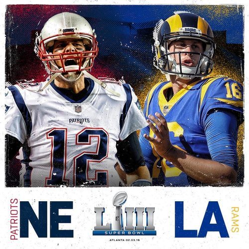 Patriots-Rams, el duelo más esperado del año.