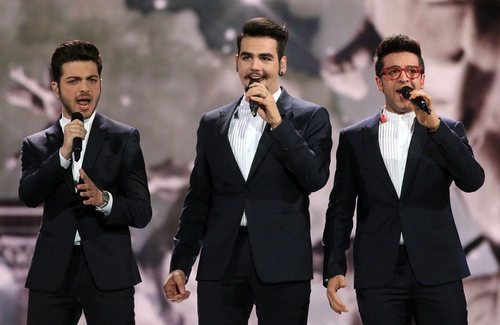 Il Volo, representantes de Italia en 2015, consiguió el tercer puesto