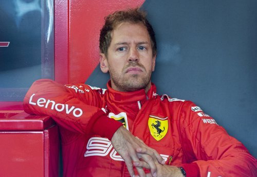 Esta es la cara que más hemos visto a Vettel esta temporada.