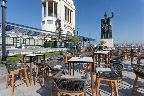 Tartan Roof, el restaurante de la Azotea del Círculo de Bellas Artes